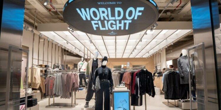 Jordan Brand Opens Flying World Store in Milan, Italy