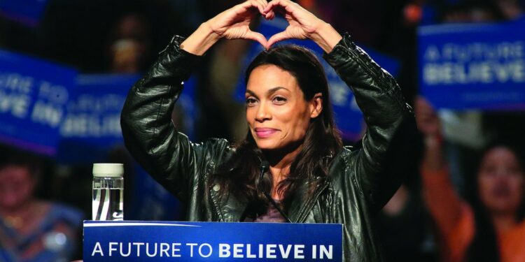 Rosario Dawson posts shocking video urging people to vote for this election