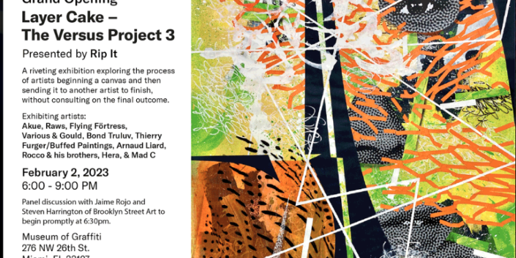 Source | Graffiti Museum presents “Layer Cake”