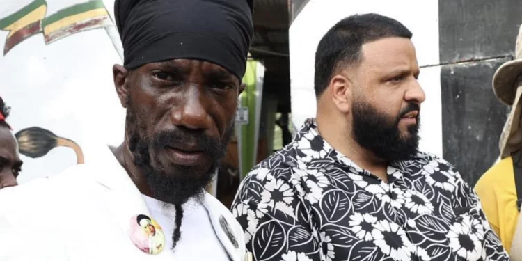 Sizzla shouts out to DJ Khaled for tackling burning plaque at bonfire